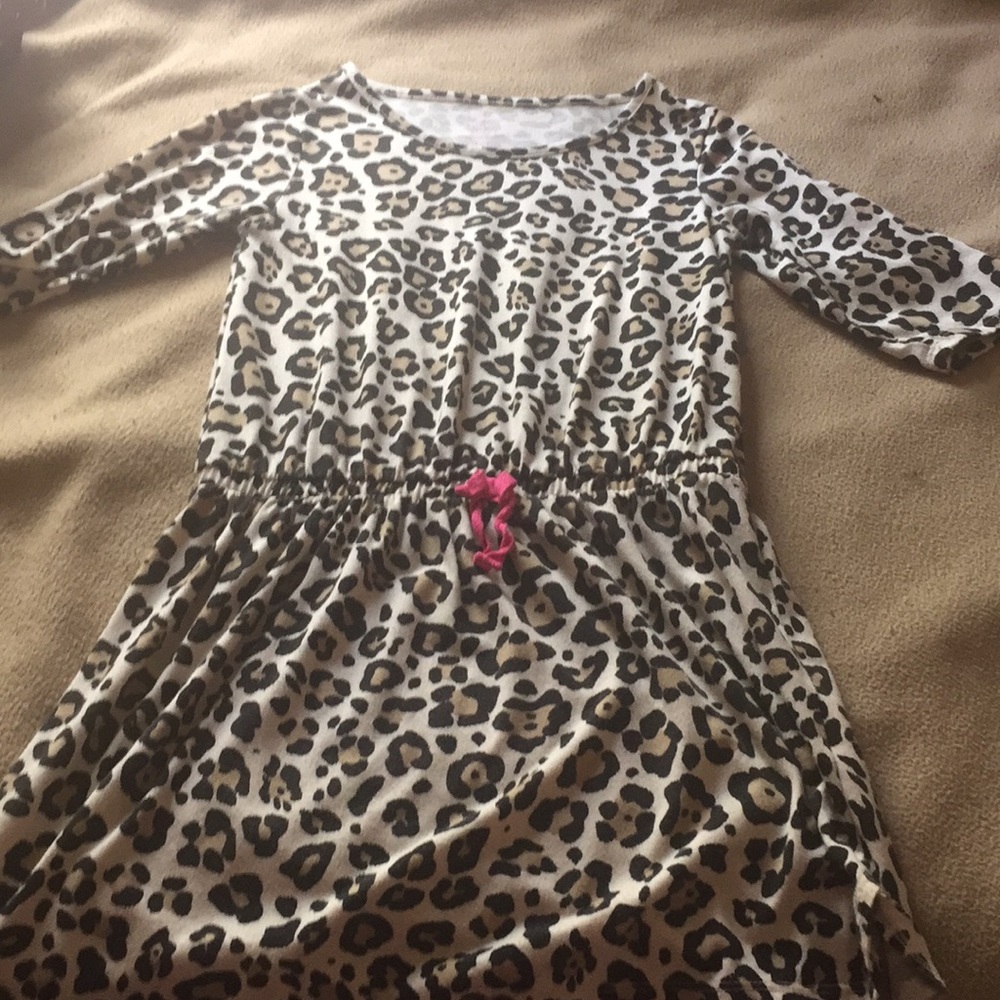 Cheetah print dress